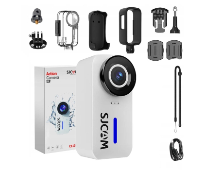 Kamera sportowa SJCAM C110+ biała
